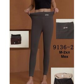 Лосини жіночі теплі 9136-2 mix р.M-3XL "WELL" недорого оптом від прямого постачальника