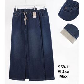 Джинси жіночі утеплені 958-1 mix р.M-2XL "WELL" недорого оптом від прямого постачальника