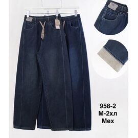 Джинси жіночі утеплені 958-2 mix р.M-2XL "WELL" недорого оптом від прямого постачальника