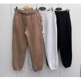 Штани спортивні жіночі теплі 1045 brown р.2XL-4XL "X-Ray" недорого оптом від прямого постачальника