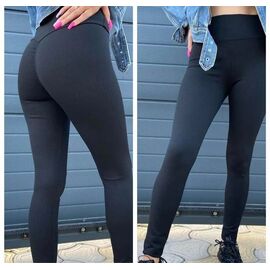 Лосини жіночі теплі 671 black р.S-L "X-Ray" недорого оптом від прямого постачальника