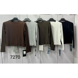 Светр жіночий 7270 brown р.42-48 "X-Ray" недорого оптом від прямого постачальника