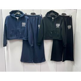 Костюм спортивний жіночий теплий 96 black р.M-XL "X-Ray" недорого оптом від прямого постачальника