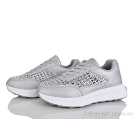 Фотография Кроссовки женские модные Весна/осень K537-3 (8 пар р.36-41) "Loretta" недорого оптом от прямого поставщика