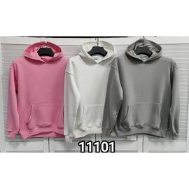Худі жіноче 11101 white р.42-48 "LOOK" недорого оптом від прямого постачальника