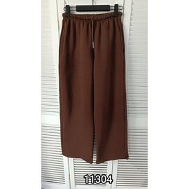 Штани спортивні жіночі теплі 11304 brown р.44-50 "LOOK" недорого оптом від прямого постачальника