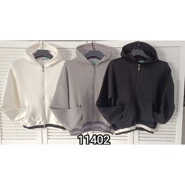 Кофта спортивна жіноча тепла 11402 grey р.42-48 "LOOK" недорого оптом від прямого постачальника