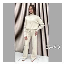 Костюм спортивний жіночий теплий 2544-3 l.beige р.one size "LOOK" недорого оптом від прямого постачальника