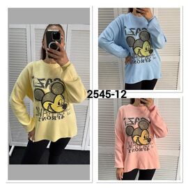 Светр жіночий 2545-12 peach р.one size "LOOK" недорого оптом від прямого постачальника