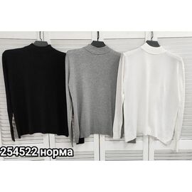 Светр жіночий 254522 black р.one size "LOOK" недорого оптом від прямого постачальника