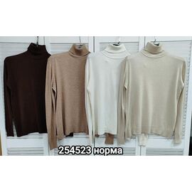 Светр жіночий 254523 d.beige р.44-48 "LOOK" недорого оптом від прямого постачальника