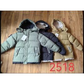 Фотография Курка детская зимняя на мальчика 2518 beige р.7-11 "WHITE" недорого оптом от прямого поставщика