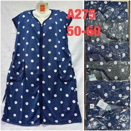 Халат жіночий A275 mix р.50-60 "WHITE" недорого оптом від прямого постачальника