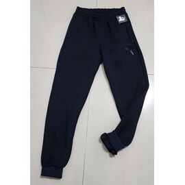 Штани дитячі спортивні зимові на хлопчика SV1123 black р.11-15 "WHITE" недорого оптом від прямого постачальника