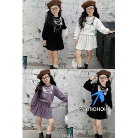 Фотография Костюм детский на девочку 1365346-1 black р.3-7 "Фунтик" недорого оптом от прямого поставщика