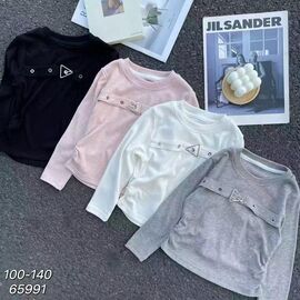 Фотография Свитер детский на девочку 65991 grey р.4-9 "Фунтик" недорого оптом от прямого поставщика