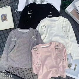 Фотография Свитер детский на девочку 68981 pink р.4-9 "Фунтик" недорого оптом от прямого поставщика