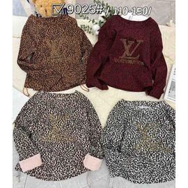 Фотография Свитер детский на девочку 9025 white р.5-9 "Фунтик" недорого оптом от прямого поставщика