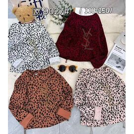 Фотография Свитер детский на девочку 9027 pink р.5-9 "Фунтик" недорого оптом от прямого поставщика