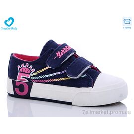 Фотография Кеды детские легкие Весна/осень 618-1А (6 пар р.25-30) "Comfort-baby" недорого оптом от прямого поставщика