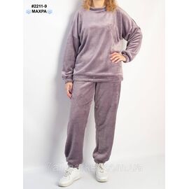 Костюм-піжама жіночий махра напівбатал 44-46,48-50,52-54 (4кв) "NOWEMBER" недорого від прямого постачальника