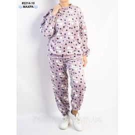 Фотография Костюм-піжама жіночий махра напівбатал 44-46,48-50,52-54 "NOWEMBER" недорого от прямого поставщика