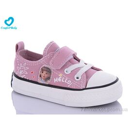 Кеди дитячі легкі Весна/осінь 2009А рожевий (7 пар р.19-24) "Comfort-baby" недорого оптом від прямого постачальника