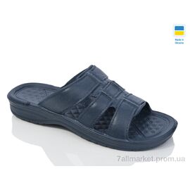 Шльопанці чоловічі пляжні Літо N25 синій (6 пар р.41-45) "Lot Shoes" недорого оптом від прямого постачальника