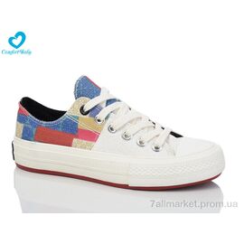 Кеди дитячі легкі Весна/осінь 6037 В (6 пар р.37-40) "Comfort-baby" недорого оптом від прямого постачальника