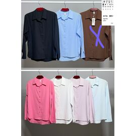 Сорочка тепла жіноча A305 milk р.44-52 "BASE" недорого оптом від прямого постачальника