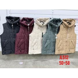 Жилетка жіноча JL512 wine р.50-58 "Dorimodes" недорого оптом від прямого постачальника