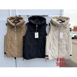 Жилетка жіноча JL813 beige р.50-58 "Dorimodes" недорого оптом від прямого постачальника