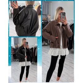 Куртка жіноча демісезонна K160527 black р.S-L "Dorimodes" недорого оптом від прямого постачальника