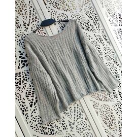 Светр жіночий LR952 grey р.one size "Lora" недорого оптом від прямого постачальника