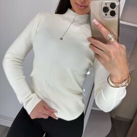 Светр жіночий LR964 white р.42-46 "Lora" недорого оптом від прямого постачальника