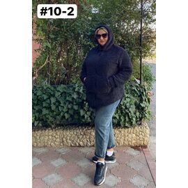 Куртка жіноча демісезонна 10-2 black р.52-58 "HOME STYLE" недорого оптом від прямого постачальника