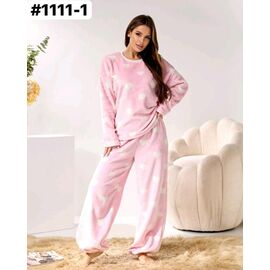 Костюм жіночий теплий 1111-1 pink р.44-58 "HOME STYLE" недорого оптом від прямого постачальника