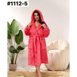 Халат жіночий теплий 1112-5 coral р.46-58 "HOME STYLE" недорого оптом від прямого постачальника