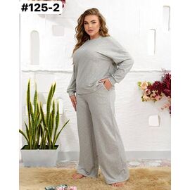 Костюм жіночий теплий 125-2 grey р.46-56 "HOME STYLE" недорого оптом від прямого постачальника
