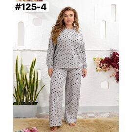 Костюм жіночий теплий 125-4 grey р.46-56 "HOME STYLE" недорого оптом від прямого постачальника