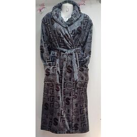 Халат жіночий теплий RL905 grey р.50-58 "HOME STYLE" недорого оптом від прямого постачальника