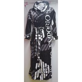 Халат жіночий теплий RL940 black р.XL-3XL "HOME STYLE" недорого оптом від прямого постачальника