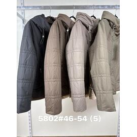 Куртка жіноча демісезонна 5802 black р.46-54 "Jacket" недорого оптом від прямого постачальника