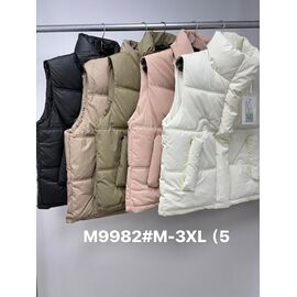 Жилетка жіноча M9982 white р.M-3XL "Jacket" недорого оптом від прямого постачальника