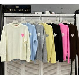 Светр жіночий 0717 grey р.one size "Little Secret" недорого оптом від прямого постачальника