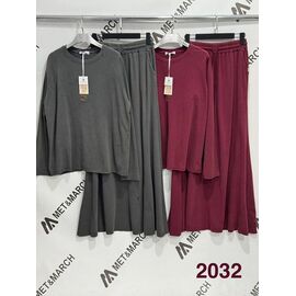 Костюм жіночий теплий 2032 wine р.one size "Met&March" недорого оптом від прямого постачальника
