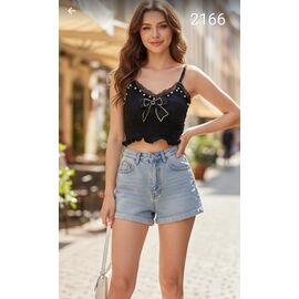 Топ жіночий 2166 black р.one size "Met&March" недорого оптом від прямого постачальника