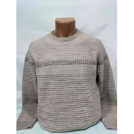 Фотография Свитер мужской SB1551 beige р.L-2XL "Sabihina" недорого оптом от прямого поставщика