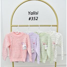 Фотография Свитер женский 352 pink р.110-150 "Yalisi" недорого оптом от прямого поставщика