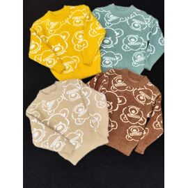 Фотография Свитер женский 366 beige р.110-150 "Yalisi" недорого оптом от прямого поставщика